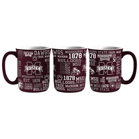 BOELTER BRANDS Boelter 4675715542 NCAA Gonzaga Bulldogs Coffee Mug Spirit Style; 17 oz 4675715542